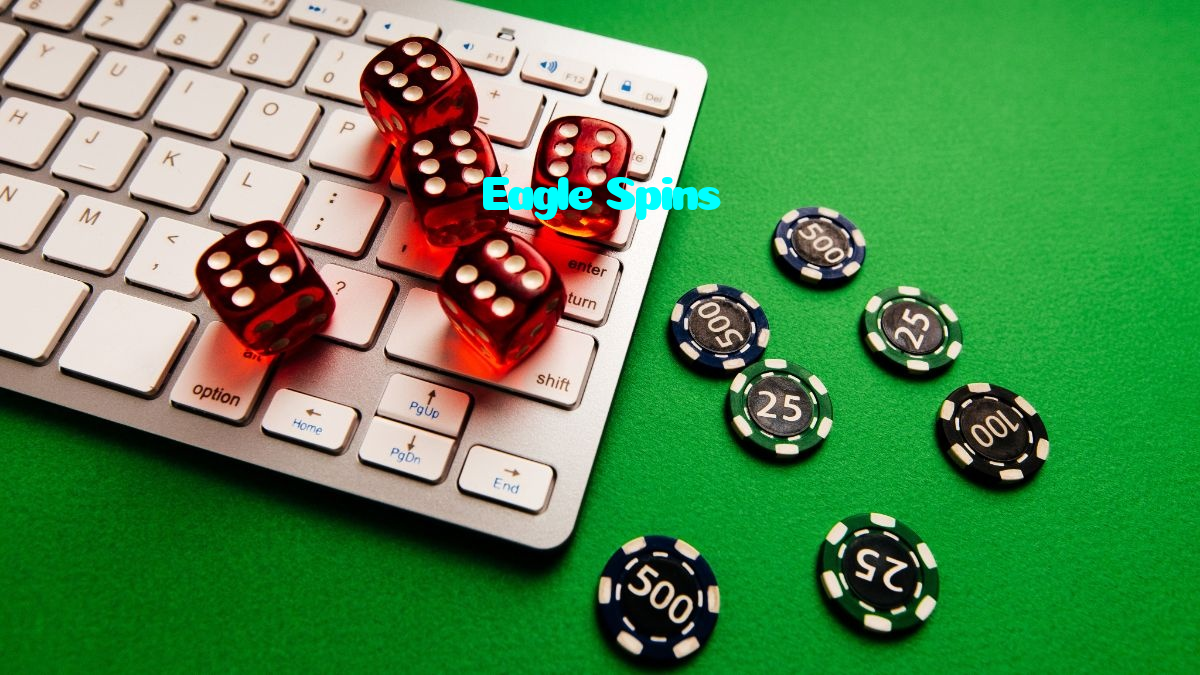 Eagle Spins casino presented on mobile device in Pakistan with slots and live games